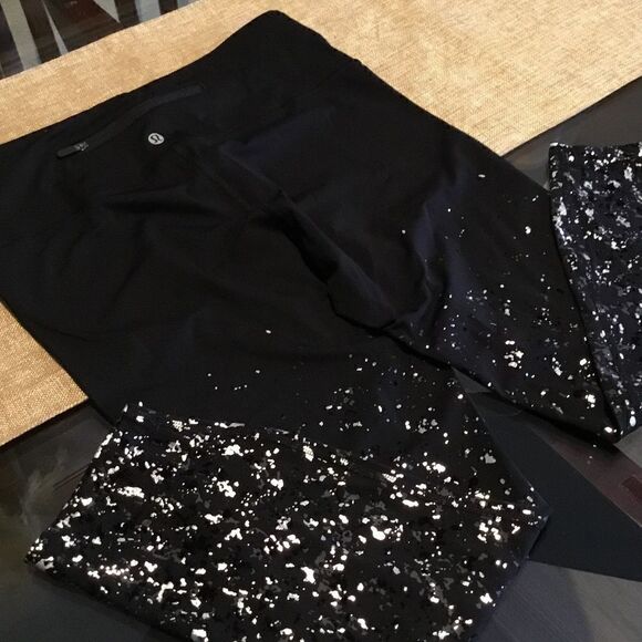 LULULEMON LEGGINGS SPEED WUNDER MR CROP 23” black - Picture 5 of 8